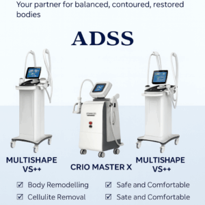 Multishape VS++ je isplativa investicija za salone i klinike koje žele dugoročnu vrijednost.